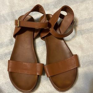 Brown Sandals (Size 6 Womens)